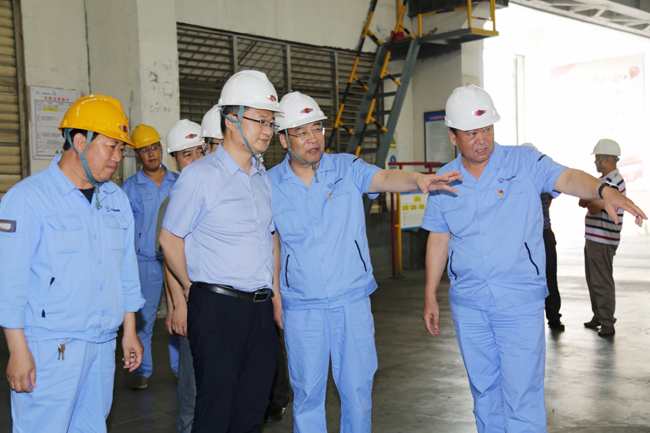 市國資委黨委書記、主任常涌濤到萬基控股集團(tuán)調(diào)研指導(dǎo)工作