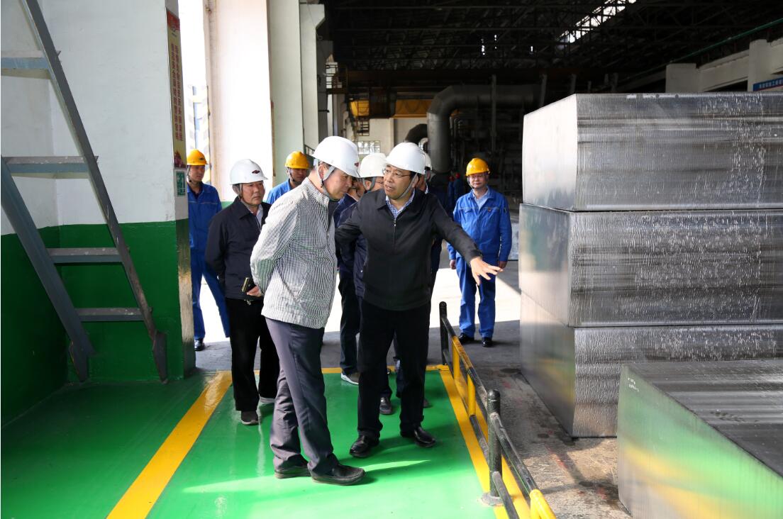 北京能源集團投資部部長楊松、北京京能電力公司總經(jīng)理金生祥一行到萬基控股集團調(diào)研